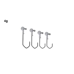 Twisterfej Natúr 4/0 Eurojig 6g