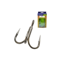 Mustad Un Inline Treble - 5X Strong Titan Steel 7/0 2db/cs