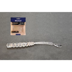 Mustad Aji Beaver Tail 2.5 Clear Luminous Silverglitter 12db/csomag