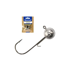 Mustad Ball Jig Head W/Keeper 1 7G Lead