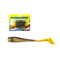 Arno Sphere Minnow gray-Yellow 11cm 10Pcs/Bag
