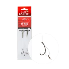 Carp Expert Fluorcarbon D-Rig With Swivel