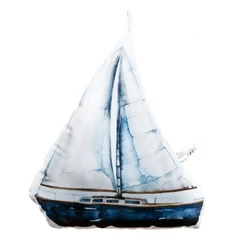 Pillow Sailboat 33X30cm