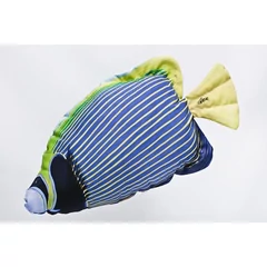 Pillow The Emperor Angelfish White 32cm