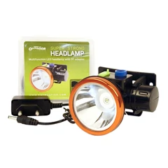 Outdoor Szupererős Fejlámpa Dc Adapterrel