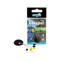 Stopper Kamasaki Ovál Fekete/Sárga Xl