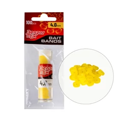 Benzár Csalizógumi 4mm 100db/cs