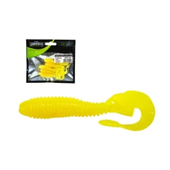 Wizard Harpex Twistgrub Pro Yellow 7cm 5Pcs/Bag