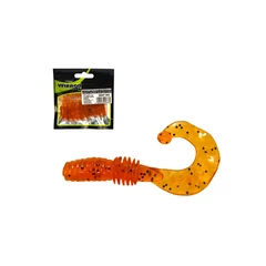 Wizard Harpex Twist Extra Poppy-Orange 5cm 10Pcs/Bag