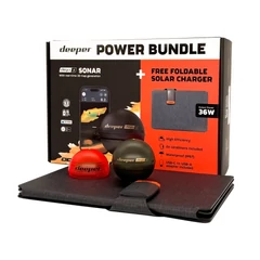 Deeper Chirp 3 Winter Power Bundle - Ajándék Napelemes Töltővel