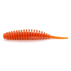 Fishup_Tanta 2.5" (8Pcs.), #049 - Orange Pumpkin/Black