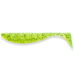 Fishup_Wizzle Shad 3" (8Pcs.), #026 - Flo Chartreuse/Green