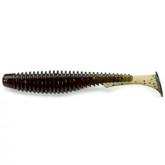 Fishup_U-Shad 2" (10Pcs.), #043 - Watermelon Brown/Black