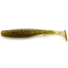 Fishup_U-Shad 2" (10Pcs.), #074 -green Pumpkin Seed