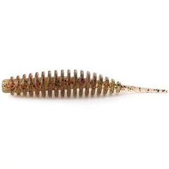 Fishup_Tanta 3.5" (5Pcs.), #045 -green Pumpkin/Red &amp; Black