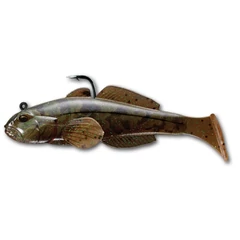 Livetargetgoby Swimbait Brown/Pumpkin 80 mm 14g
