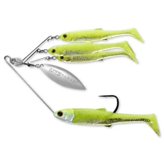 Livetarget Minnow Spinner Rig Chartreuse/Silver Small 11g