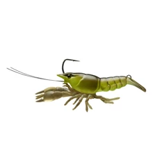 Livetarget Live Craw Finess Bait Chartreuse Black 75mm 14G Slow Sinking