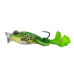Livetarget The Ultimate Frog Popper Baitgreen / Yellow 50mm 21G Floating