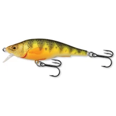 Livetarget Yellow Perch Jerkbait Florescent/Matte 98mm 16G Floating