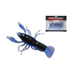 Livetarget 2.8" Crawfish Un-Rigged Blue /green 71 mm Sinking