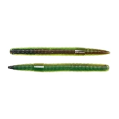Livetarget 6" Stick Worm Brown / Chartreuse 150 mm Slow Sinking 4db/csomag