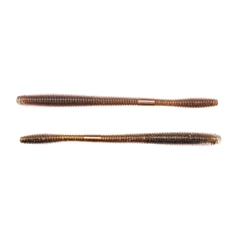Livetarget 4.5" Straight Tail Worm Brown / Black 114 mm Sinking 4db/csomag