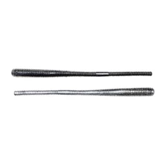 Livetarget 4.5" Finesse Worm  Black / Silver 114 mm Sinking 4db/csomag