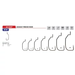 Mustad Assault Finesse Titanx 1 8db/cs