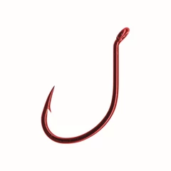 Mustad Red Dropshot Hooks 6 10db/csomag