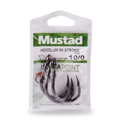 Mustad Live Bait 5 Ex Strong 9/0 3db/csomag