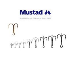 Mustad Treble Hooks 4 10db/csomag