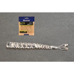 Mustad Aji Split Tail 2 Clear Rainbowglitter 12db/csomag