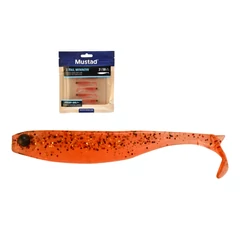 Mustadmezashi Z-Tail Minnow 2"Transparent Red 6db/csomag
