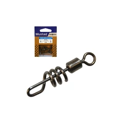 Mustad Power Rolling Swivel With Screw Snap 4 6db/csomag