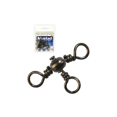 Mustad Barrel Three Way Cross Swivel 1 10db/csomag