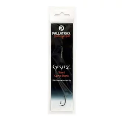 Pallatraxgripz Curve Shank Hair Ri gs Size 6 15Lb Braid