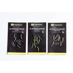 Ridgemonkey Quick Change Rotator Sleeves - Weedygreengumihüvely 10Db