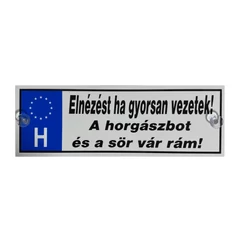 Tréfa Rendszám Elnézést Hagyorsan Vezetek..