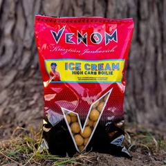 Venom High Carb Boilie 20 mm Ice Cream