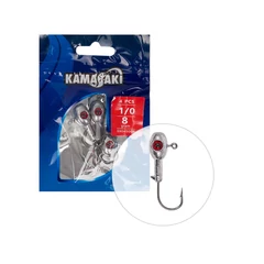 Kamasaki Red Shot Jig Fej 10g 2/0 4db/csomag