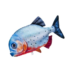 Halas Párna Piros Hasú Pirája 47cm