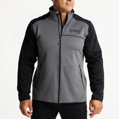 Adventer Warm Prostrech Sweatshirt Steel &amp; Black Pulóver L