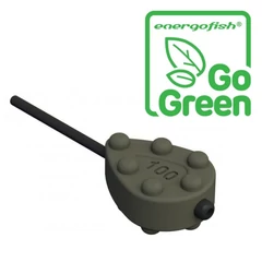 Carp Expert Stubby Inline Körte Ólom 60g Szinezettgogreen