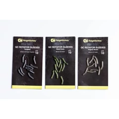 Ridgemonkey Quick Change Rotator Sleeves - Organic Browngumihüvely 10Db