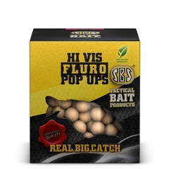 Sbs Fluro Pop Ups Lemon &amp; Orange 100gm 16-20mm