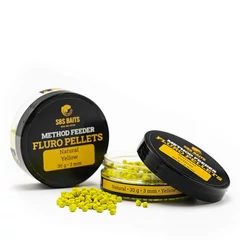 Sbs Method Feeder Fluro Pellets Orange 3 mm 30g