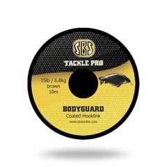 Sbs Bodyguard Coated Hooklink-Olive 25Lb (Horogelőke)