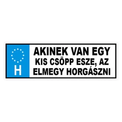 Tréfa Rendszám Akinek Van Egy Kis Csöpp