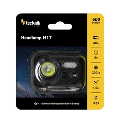 Technik Fejlámpa H17 L2 LED